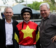 Daniel Guy, Michael Rodd and Bryan Guy

Photo Graham Potter