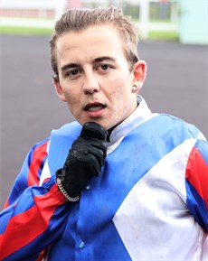 Luke Tarrant ... he rides Cracker Essgee in the Winx Guineas