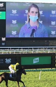 ... and on his way back to scale after his win on July 21