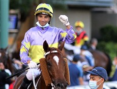 Joao Moreira returns victorious.