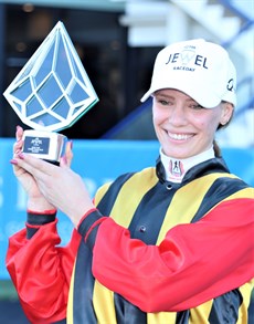 Stephanie Thornton (above) and Leah Kilner (below) could go head to head in the Jockey Challenge