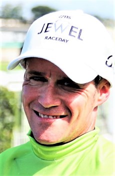 My winning jockeys ... Mark Du Plessis (pictured above). See races 1 and 10 ...