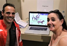 The Pride ... as Stacey brings her winner back to scale

Photos: Graham Potter