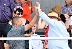 Will it be 'high-fives' from connections again on Saturday

Photos: Graham Potter
