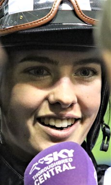 Angela Jones ... her star is very much on the rise

Photos: Graham Potter