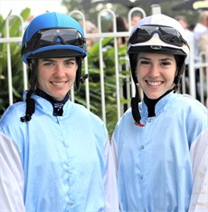 Jones and Cornish ... their battle for the Provincial Apprentice Jockey's Premiership looks set to go right down to the line