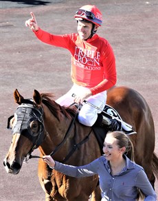 Ranges ... with Tommy Berry aboard after winning the Listed Hinkler at Eagle Farm during the Brisbane Carnival. The Peter and Paul snowdebn trained runner is my pick to win the Ramornie ...