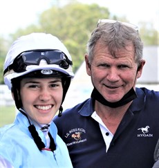 Jasmine Cornish and Les Ross

Photo:Graham Potter