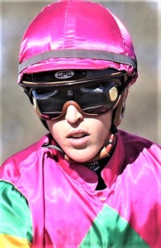 Emily Lang ... doing a great job ... has ridden the first two winners of the season for the Corey and Kylie Geran stable