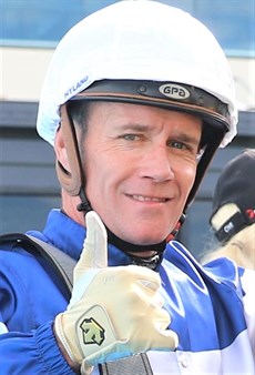 Mark Du Plessis ... helped Demon Delivera to a notable runner-up finish at Doomben

Photos: Graham Potter and Darren Winningham