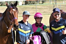 The stable was immediately on the scoreboard for the new season when Jack Be Lucky saluted at Warwick on August 2 