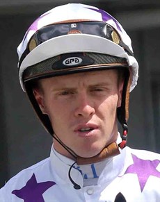 Bubba Tilley ...rode the first leg of the Tony and Maddysen Sears home track double ...