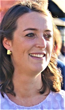 Annabel Neasham ... she saddles the last start winner Holyfield in the Recognition Stakes (see race 8)