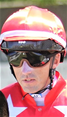 Martin Harley ... he rides Smart Meteor ... my tip for the  Lough Heagh Stakes