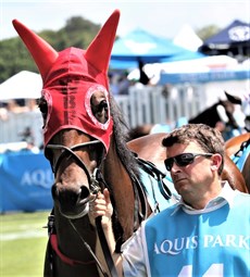 Scott Morrisey and Princess Lunar ... no warning of what was to happen just minutes  later