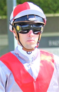 Jimmy Orman ... he rides the smart Rupert's House (pictured below) in the QTIS Two-Year-Old Jewel (see race 7)