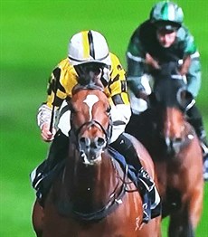 A really special moment ... Rachel King's win on Oversubscribed in Hong Kong
