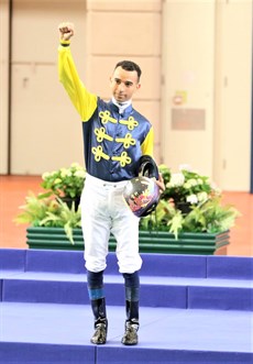 Joao Moreira .... still a firm crowd favourite  ... on and off the track