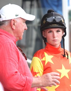Lindsay Hatch and Savannah McCann ...who combined for three runners / three winners at teh Gatton and Ipswich meetings during the week (see below)