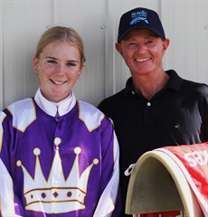 Nikki Olzard and Jamie Bayliss