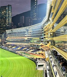 The magificent Happy Valley race track