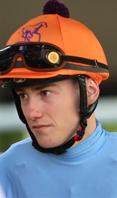 Jaden Lloyd ... a finely judged ride on He's A Saint

Photo: Graham Potter