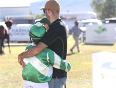 Rikki and Jeff Dunn ... comfortable with the task their runner Oriente is facing in the Group 2 Queensland Guineas

Photos; GRaham Potter