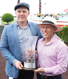 Co-trainers Corey and Chris Munce ... looking to create their own bit of history with Cool Archie in the J J Atkins where cool Archie will be bidding for five wins in-a-row