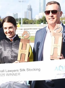 Angela Jones and Tony Gollan ... together on a Group 1 mission
