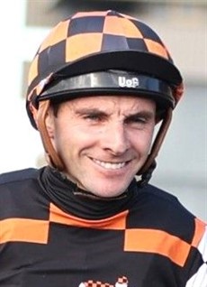 Declan Bates ... he rides Fireball Miss, my pick for the Queensland Oaks (see race 7)