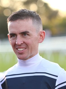 Ben Thompson ... the Brisbane Jockey' Premiership winner ... I got him on the scoreboard early (see race 2) ... with more tp come